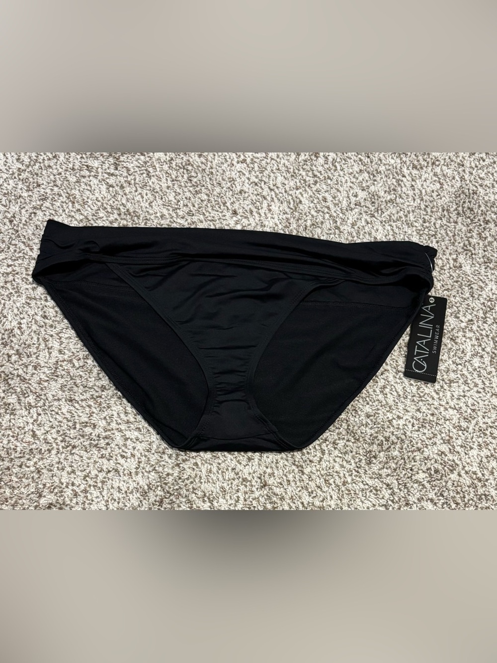 Catalina Womenโs Swimwear Black Bottoms XL cruise resortwearโ